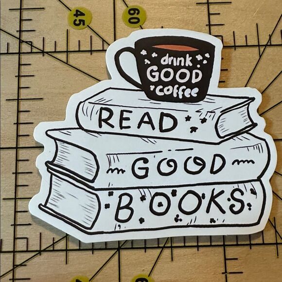 PRINCESSJEANNA Other - 💜13/$13 +Bundle Sticker Sale | Read Books. Inspiration Waterproof Sticker